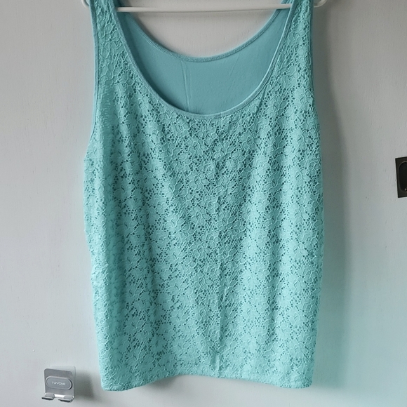 French Laundry Tops - Lace Detail Layering Tank